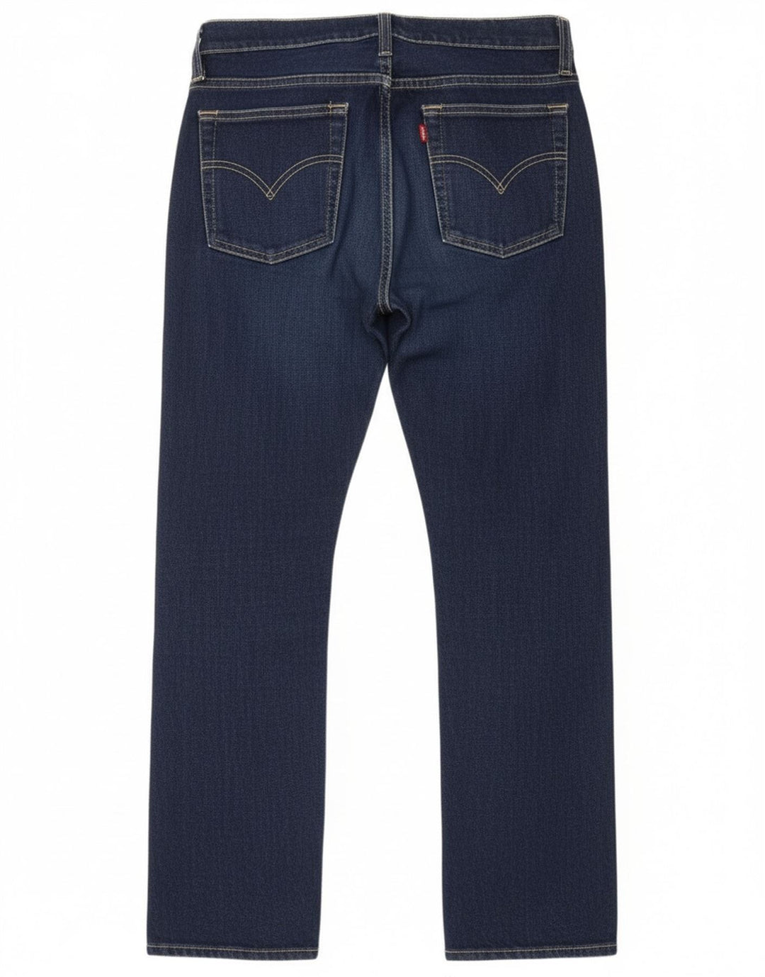 Damskie proste dżinsy Levi's W29 L28 Granatowa bawełna