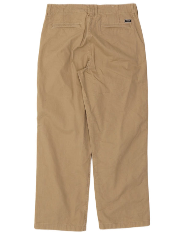 Męskie spodnie chino o luźnym kroju Zara EU 40 Medium W31 L29 Beżowa bawełna