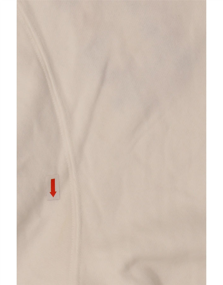 POLO RALPH LAUREN Damska bluza typu Crop Bluza UK 16, duża, biała