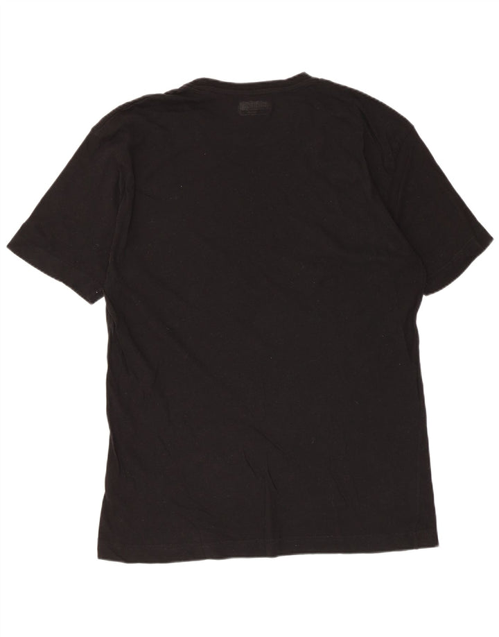 Koszulka męska Kappa Top 2XL Czarna bawełna