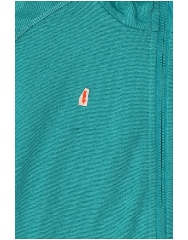 Damska kurtka dresowa Jack Wolfskin UK 14/16, duża, turkusowa