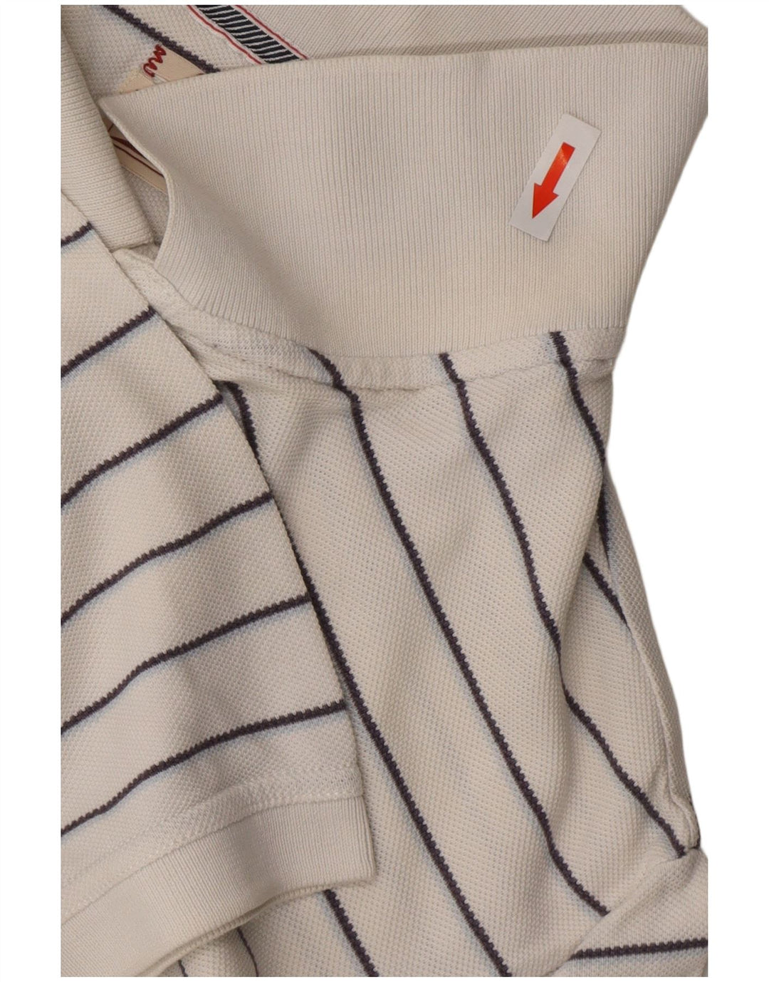 Klasyczna męska koszulka polo TOMMY HILFIGER, duża, bawełniana w białe paski