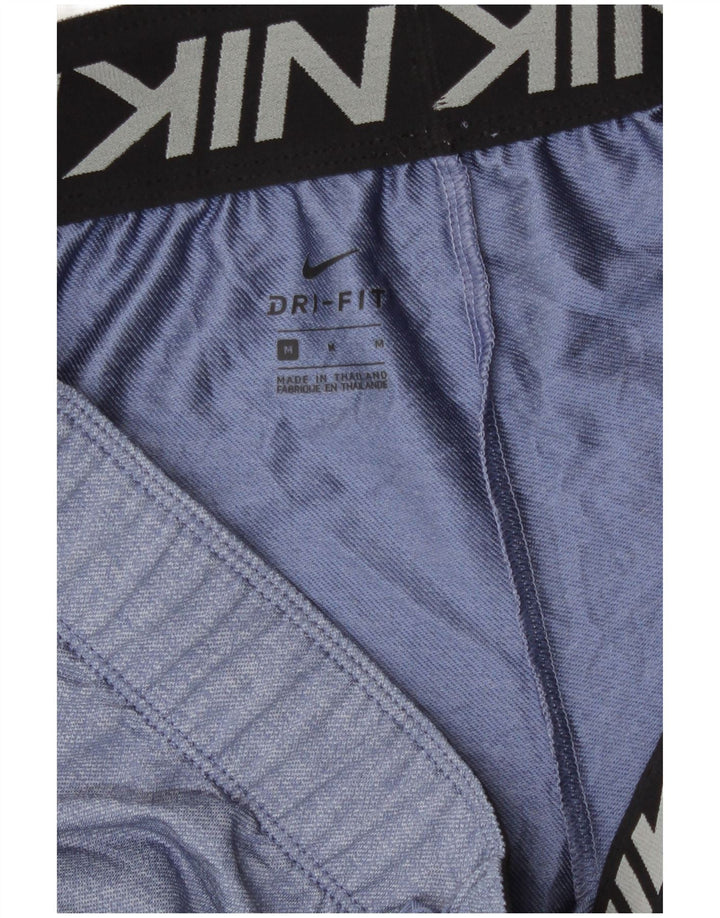 Damskie spodenki sportowe Nike Dri Fit UK 14, średni niebieski, poliester