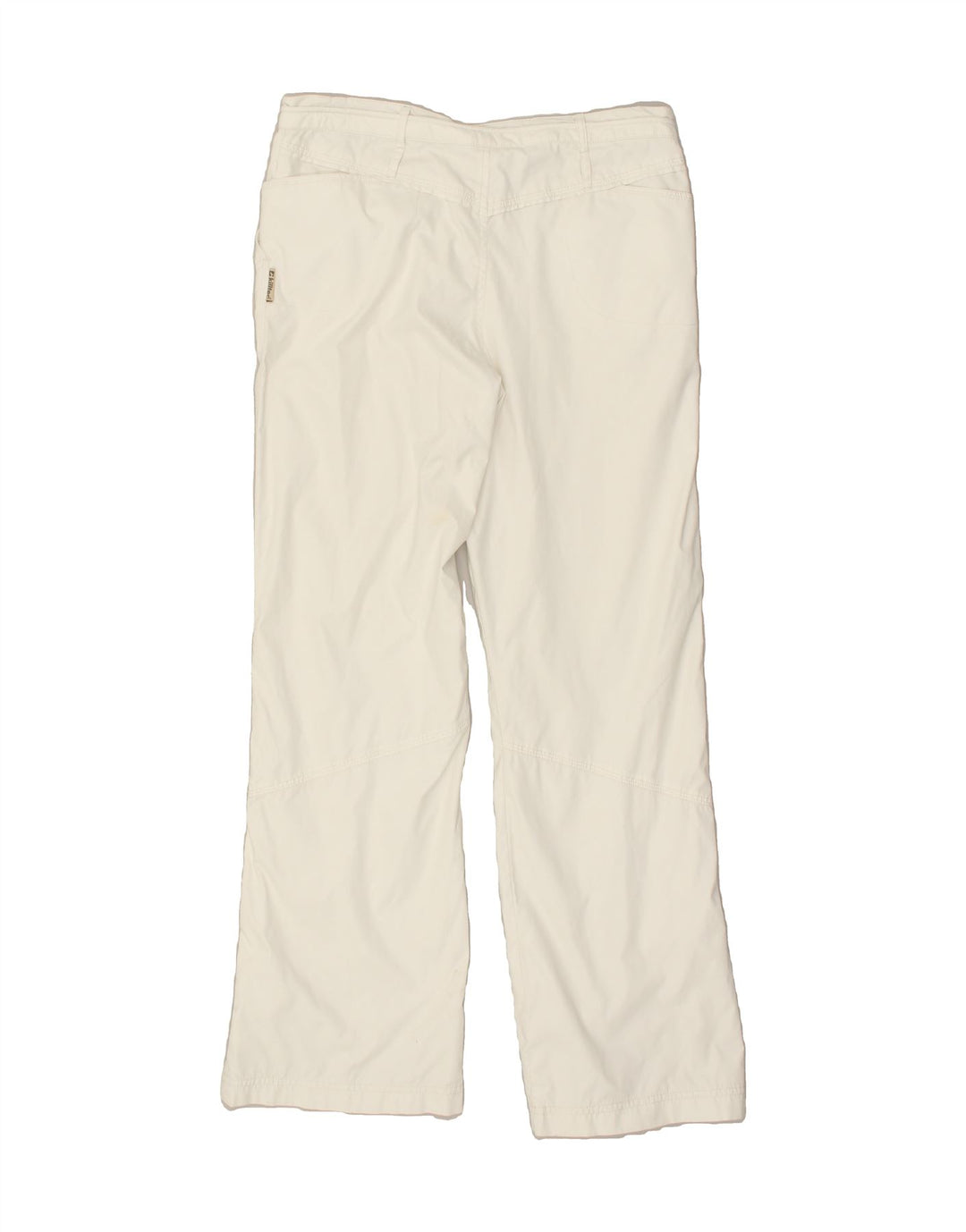 VINTAGE Womens Straight Chino Trousers US 6 Medium W30 L30  White | Vintage Vintage | Thrift | Second-Hand Vintage | Used Clothing | Messina Hembry 