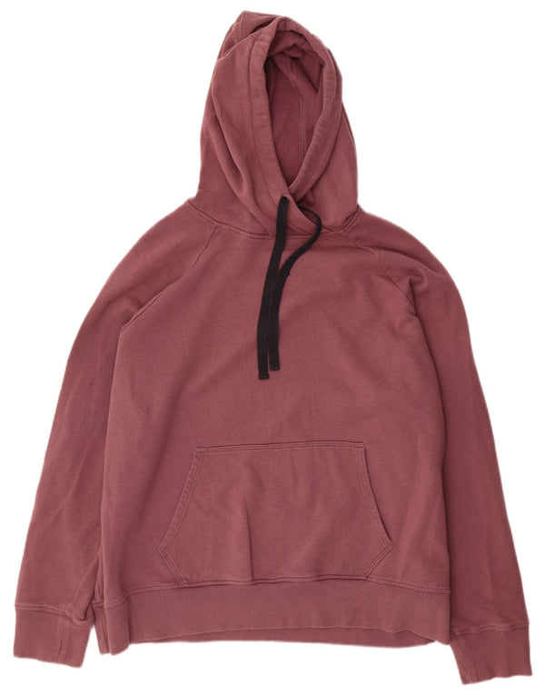 Damski sweter oversize Under Armour UK 18 XL, bordowy, bawełniany