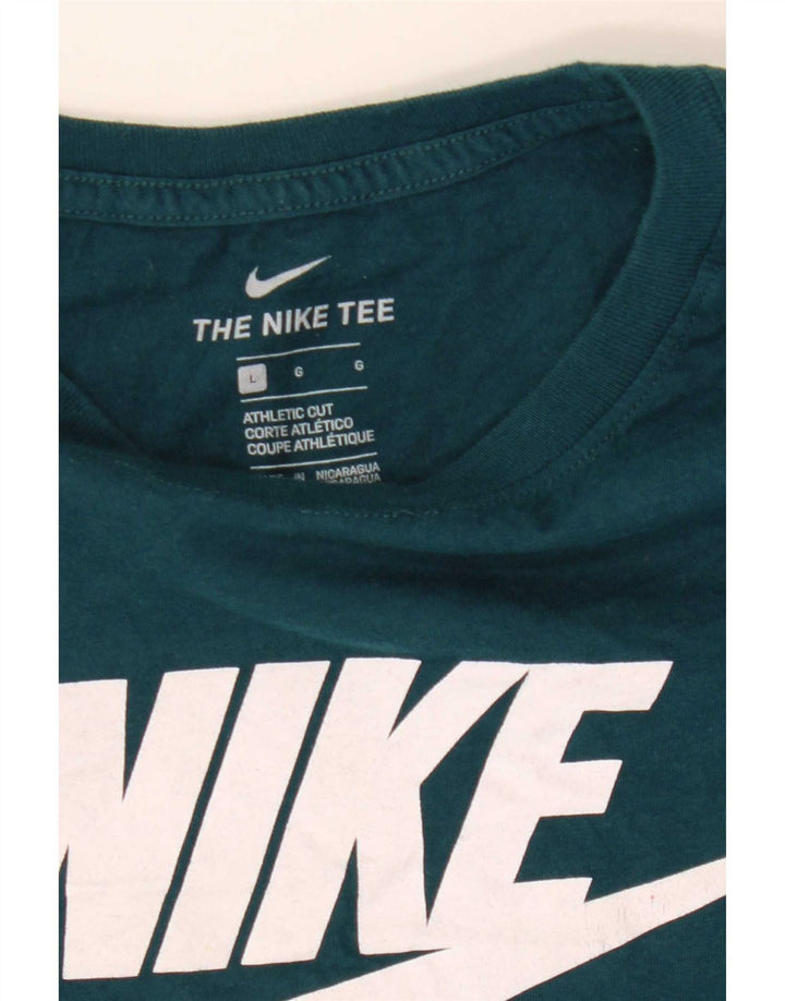 Męski T-shirt Nike Athletic Cut Graphic, duży, zielony