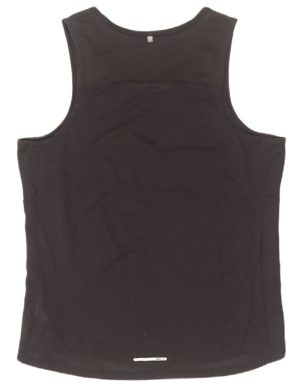 Męska kamizelka Nike Dri Fit, średni czarny poliester