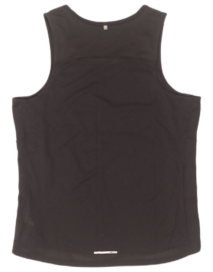Męska kamizelka Nike Dri Fit, średni czarny poliester