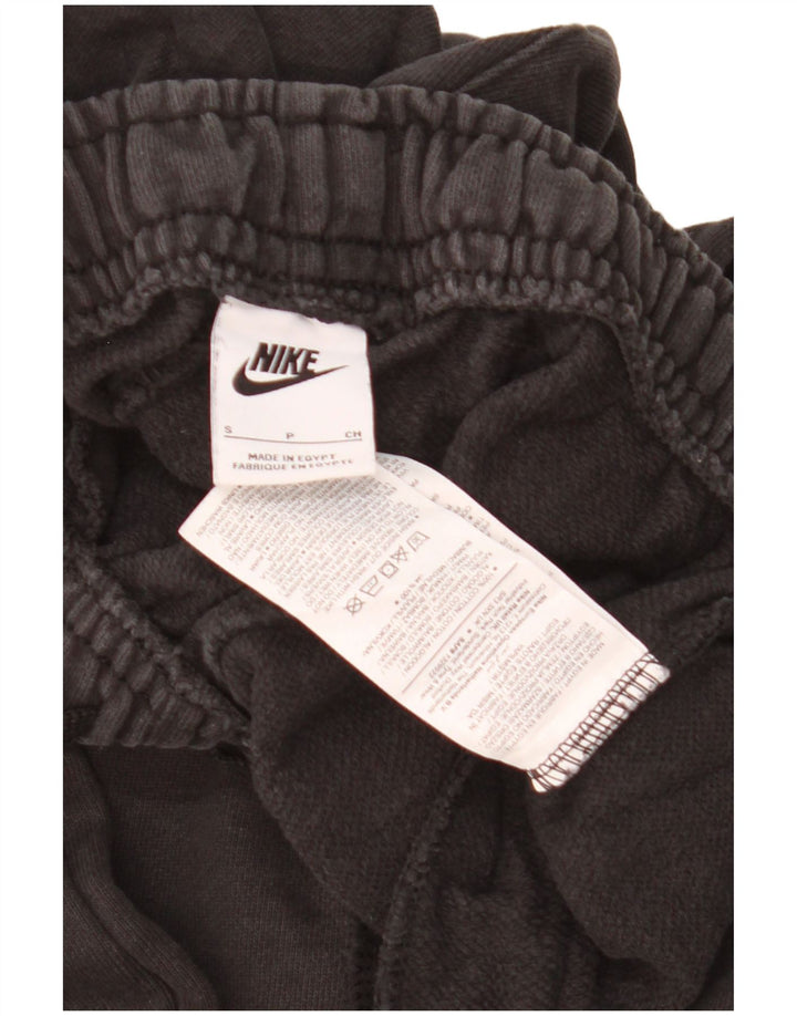 Męskie spodnie dresowe Nike, małe, czarne, bawełniane