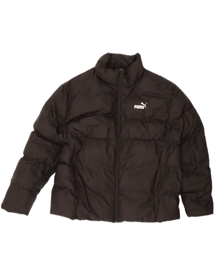 Męska ocieplana kurtka PUMA UK 42 XL, czarny poliester