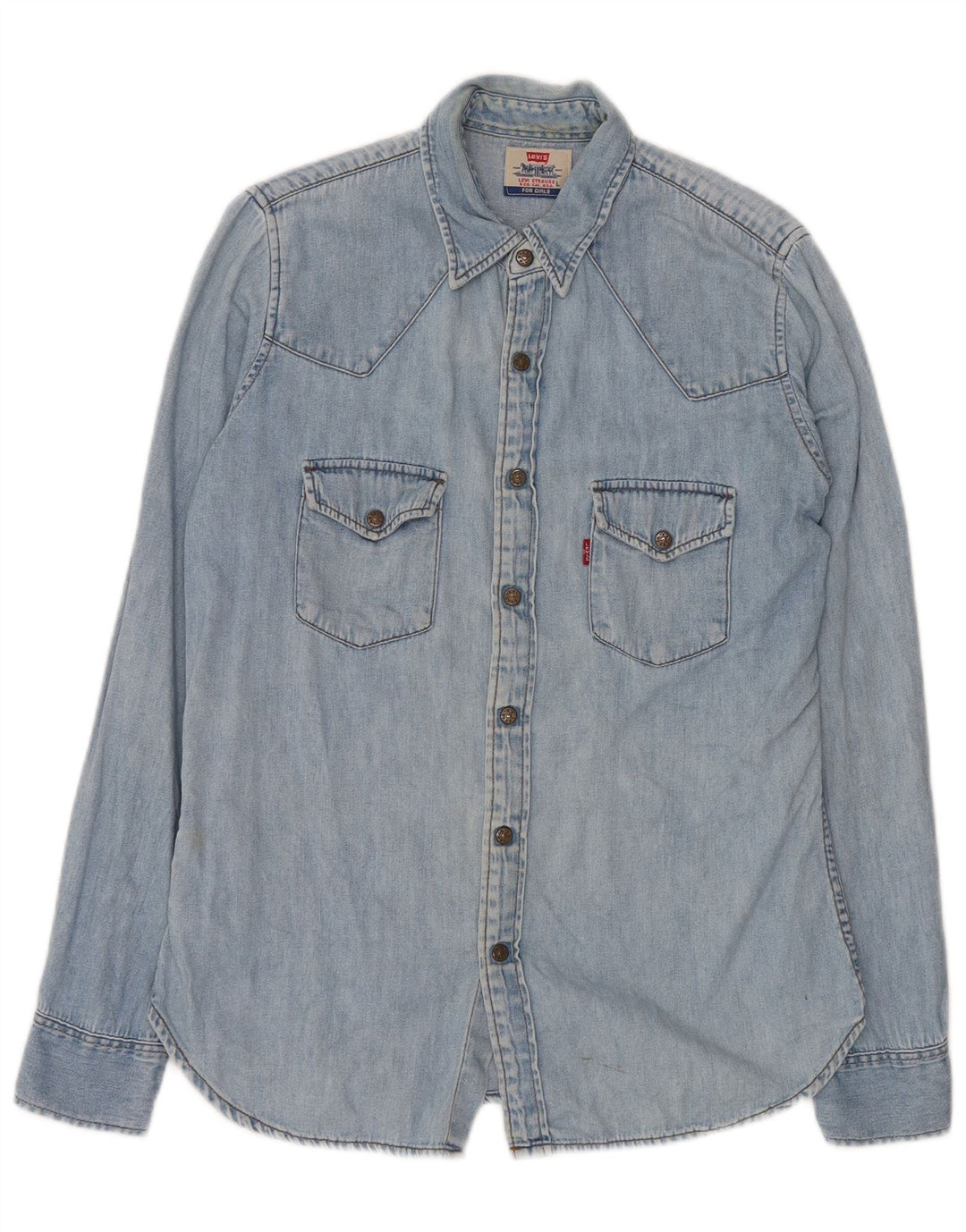 Męska koszula dżinsowa LEVI'S, duża, niebieska, bawełniana