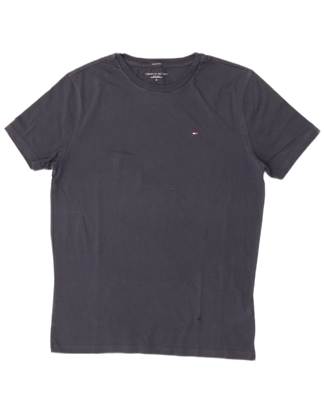 T-shirt męski Tommy Hilfiger Top, średni, granatowy, bawełniany