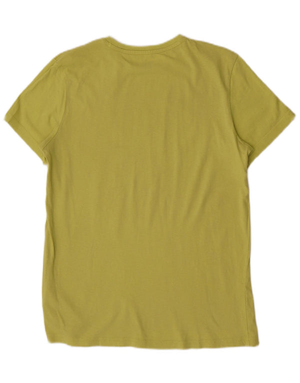 Chłopięcy T-shirt z grafiką Puma, 15-16 lat, XL, zielony, bawełniany