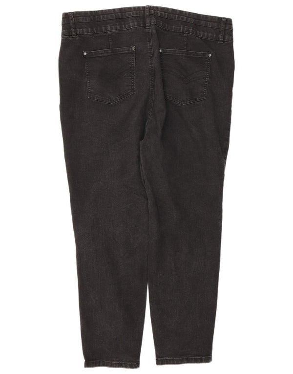 Marks & Spencer Damskie Dżinsy Slim z autografem UK 20 2XL W38 L27 Szare