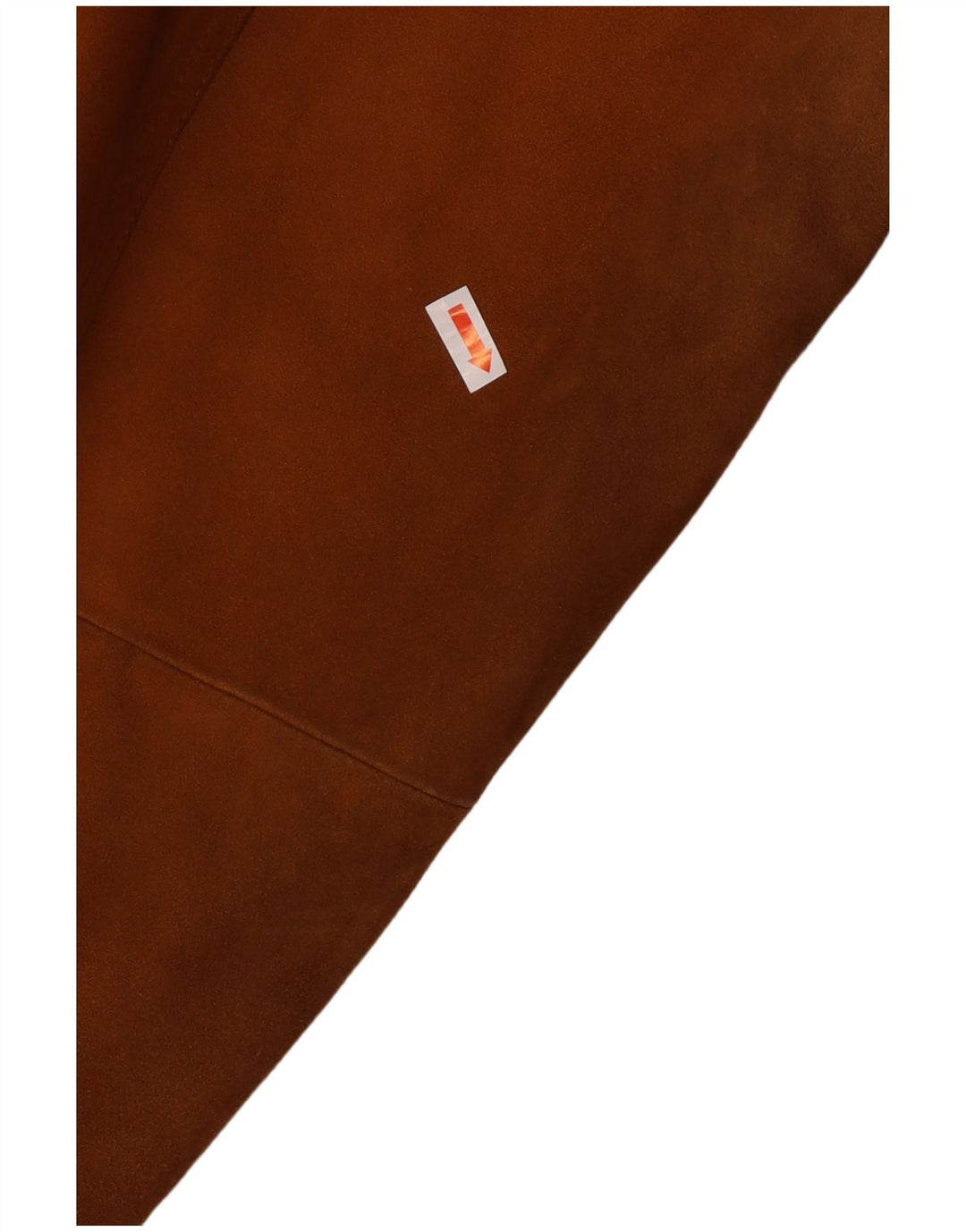 Męska zamszowa kurtka bomberka VINTAGE UK 42 XL, brązowa skóra