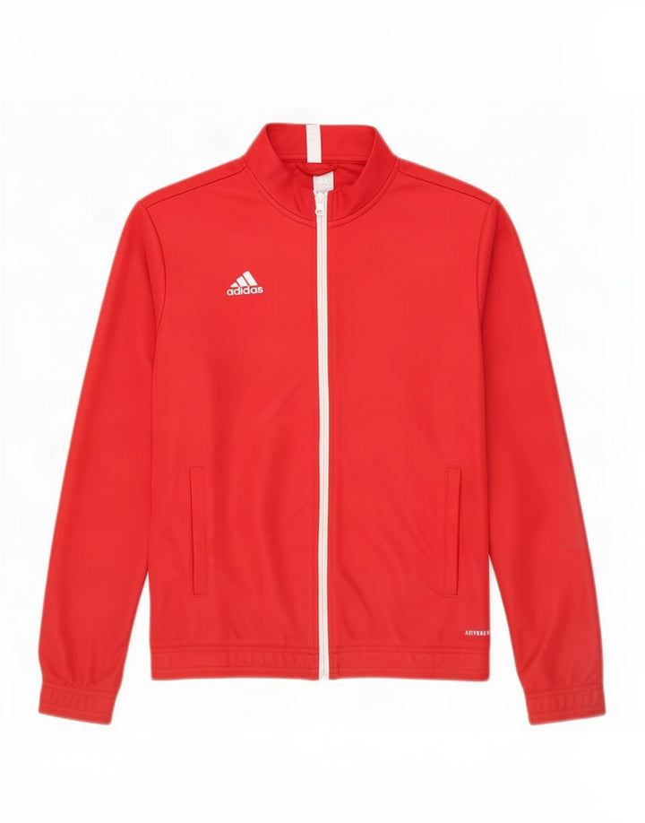 Damska kurtka dresowa Adidas Aeroready UK 12/14 Średni czerwony poliester