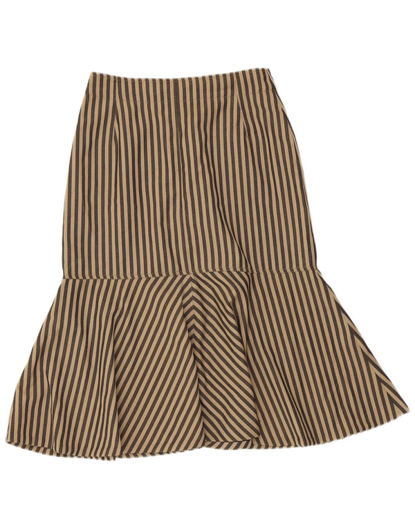 Spódnica damska Segno UK 14 Medium W28 w brązowe paski