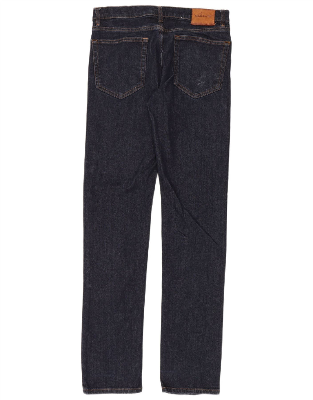 Męskie jeansy Gant o regularnym kroju W32 L34, granatowe, bawełniane