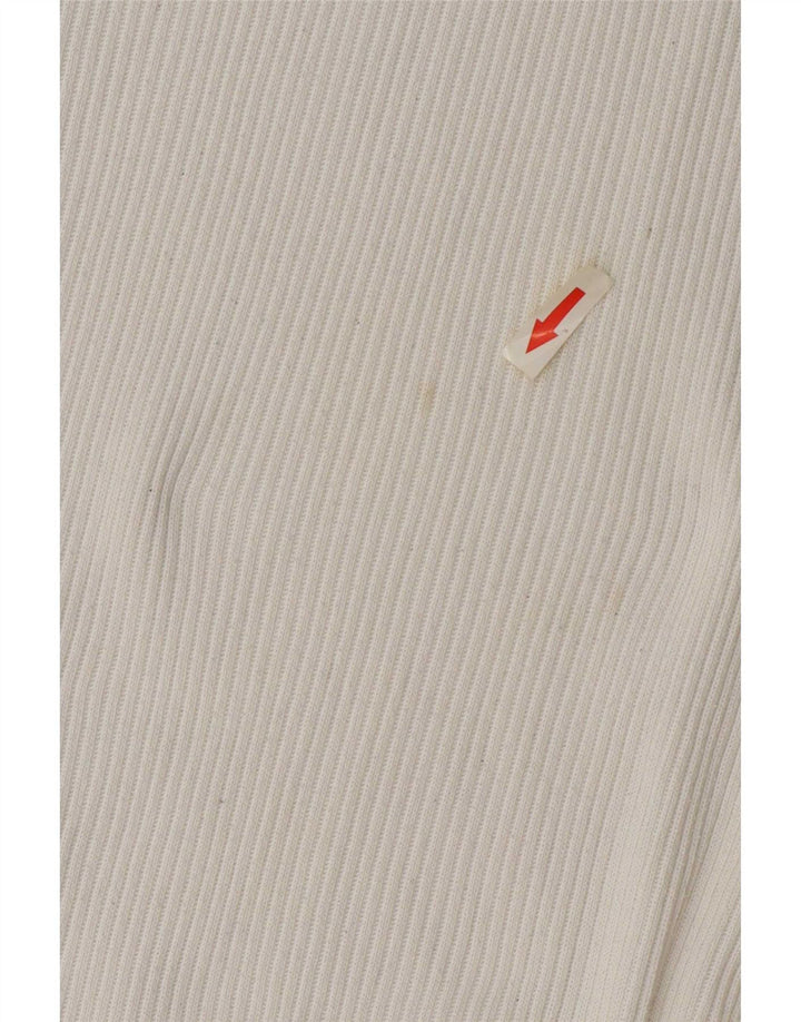 Męska koszulka polo XL Zara w kolorze białym