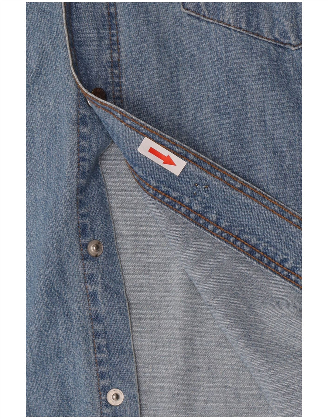 Męska koszula dżinsowa Carrera, duża, niebieska, bawełniana