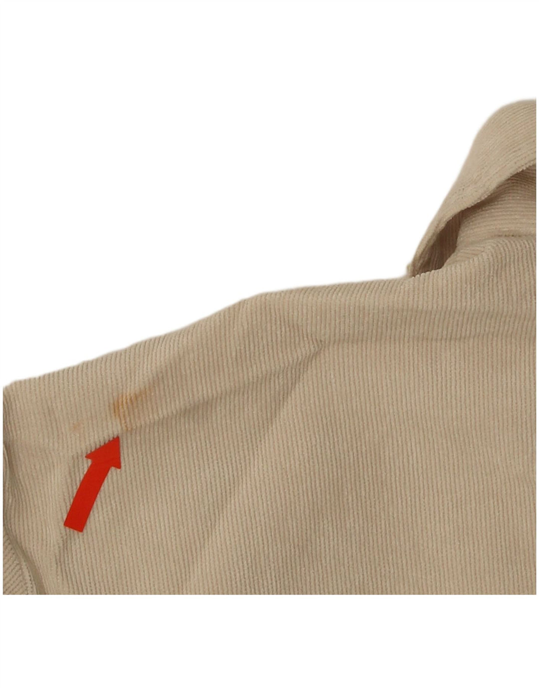 Damska krótka koszula Zara UK 14, duża, beżowa, poliester