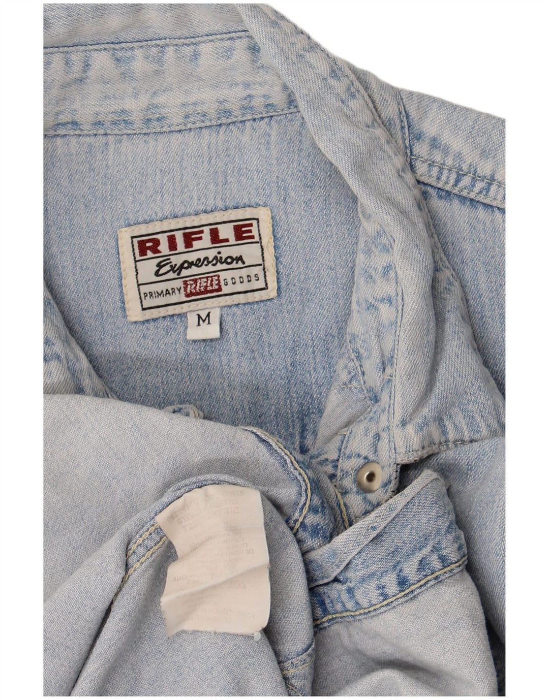 Damska koszula dżinsowa Rifle UK 14, średnia niebieska, bawełniana