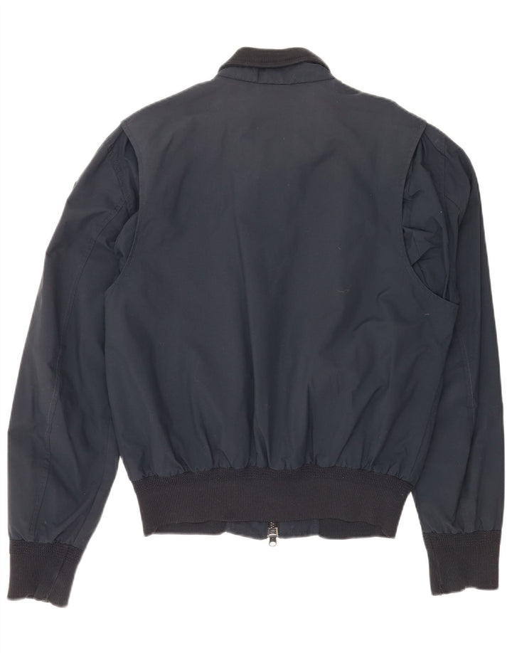 Męska kurtka bomber Blauer UK 40, duża, granatowa, nylonowa