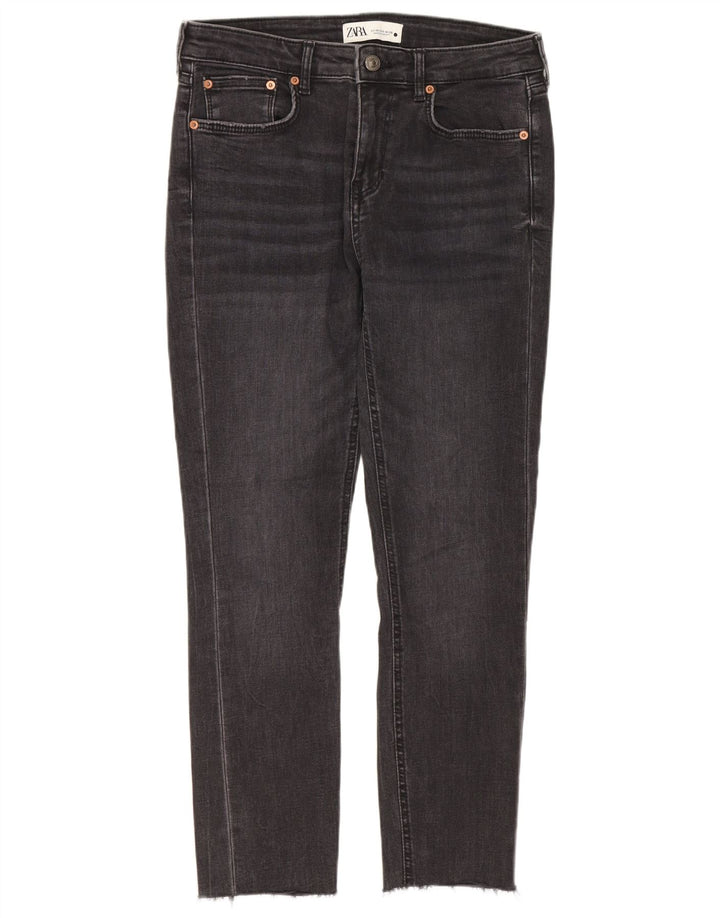 Dżinsy damskie Zara EU 38 Small W28 L25 szare