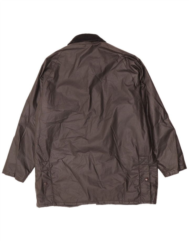 Conbipel Męska kurtka z woskowanej bawełny Natural Wear UK 42 XL, szary poliester