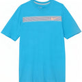 Męski T-shirt Nike o regularnym kroju z grafiką, mały, niebieski, bawełniany