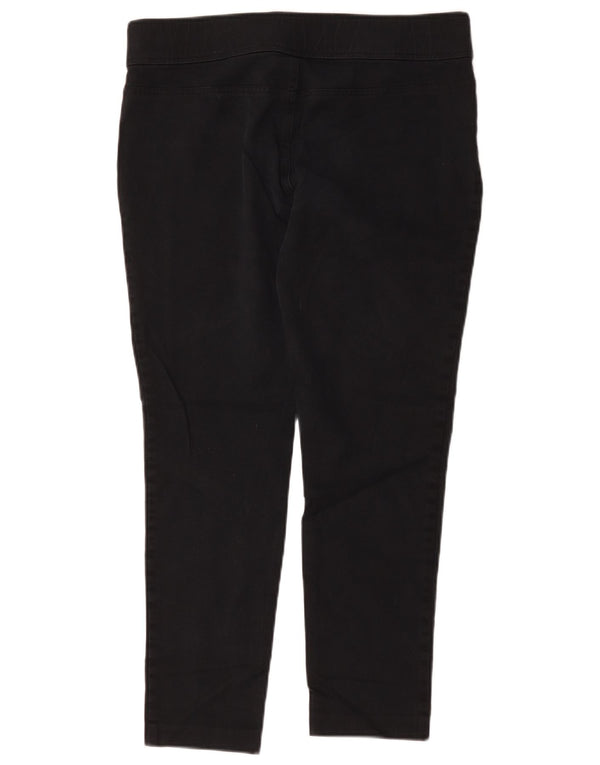 Damskie spodnie Casual Ralph Lauren US 12 Large W34 L27 Czarna bawełna