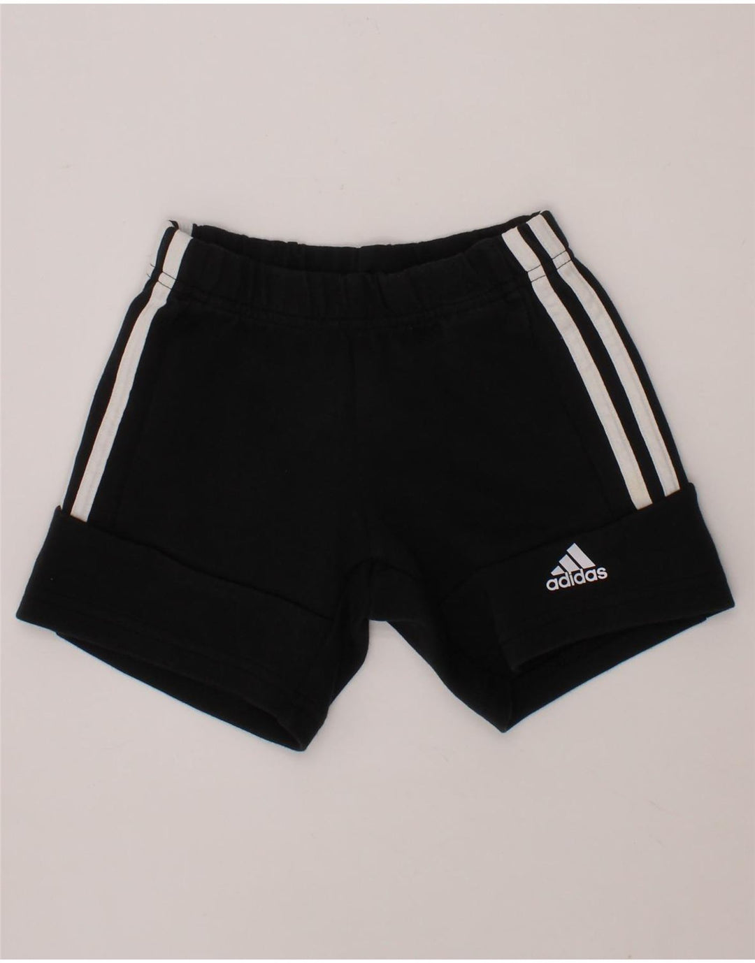 ADIDAS Boys Sport Shorts 3-4 Years  Black Cotton Vintage Adidas and Second-Hand Adidas from Messina Hembry 