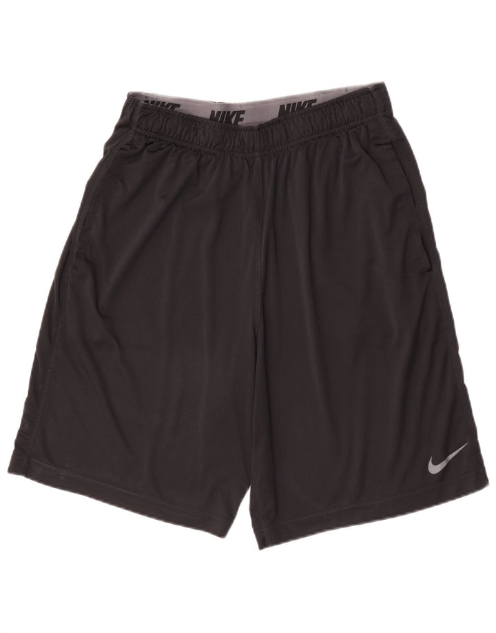 Męskie spodenki sportowe Nike Dri Fit, średni czarny poliester