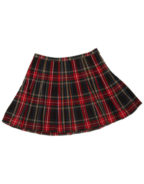 Superdry Womens Mini Skirt UK 10 Small W28 Multicoloured Plaid Polyester