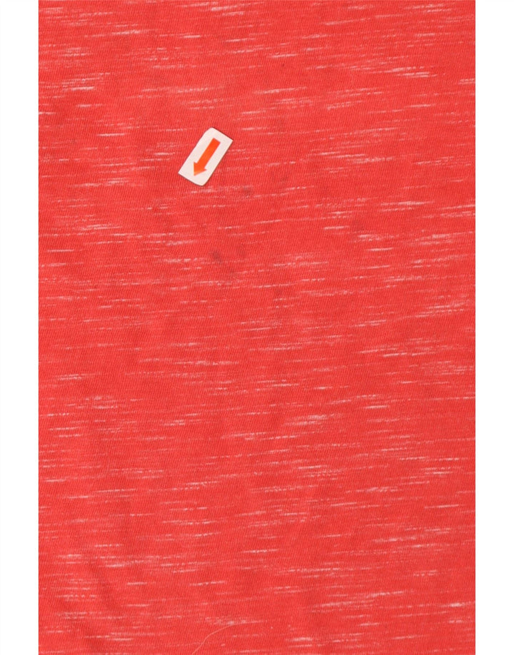 SUPERDRY Męska kamizelka z bawełny w kolorze średniej czerwonej plamki