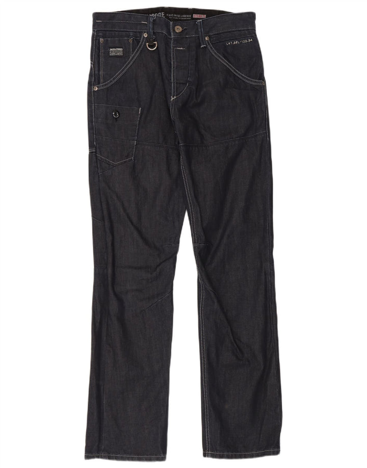 Męskie jeansy Jack & Jones Cargo Straight W32 L33 Granatowe