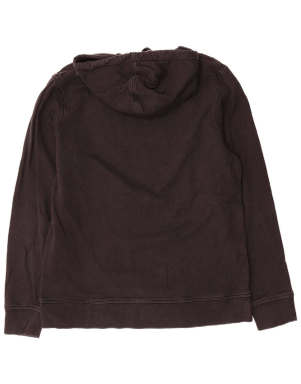 Męski sweter z kapturem Jack & Jones z grafiką XL, czarny, bawełniany