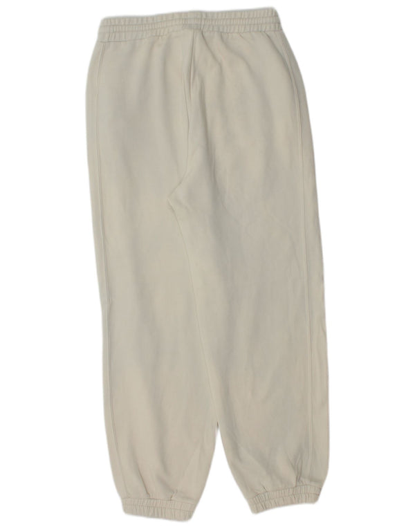 Damskie spodnie dresowe o luźnym kroju Zara Joggers UK 14 Medium Off White