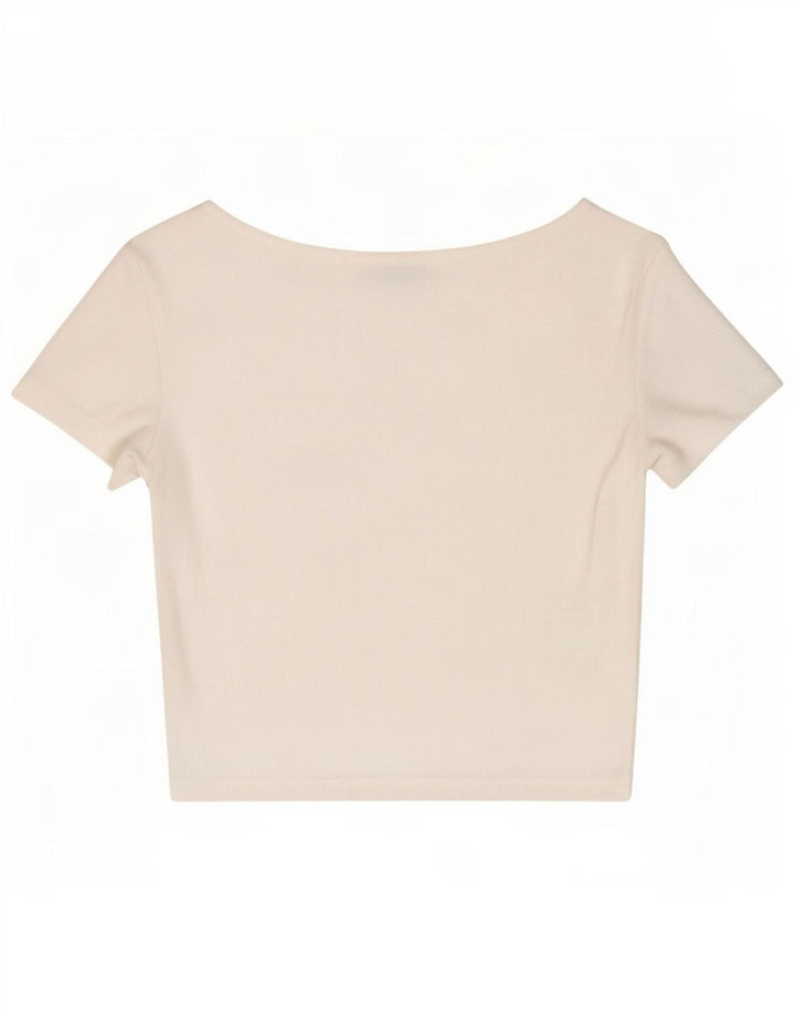 Damska bluzka Zara Crop Top UK 8 Small White