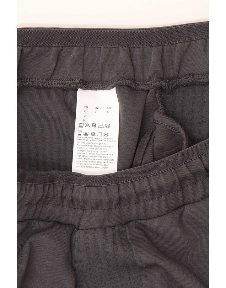 Męskie spodnie dresowe Hugo Boss, duże, szare, bawełniane