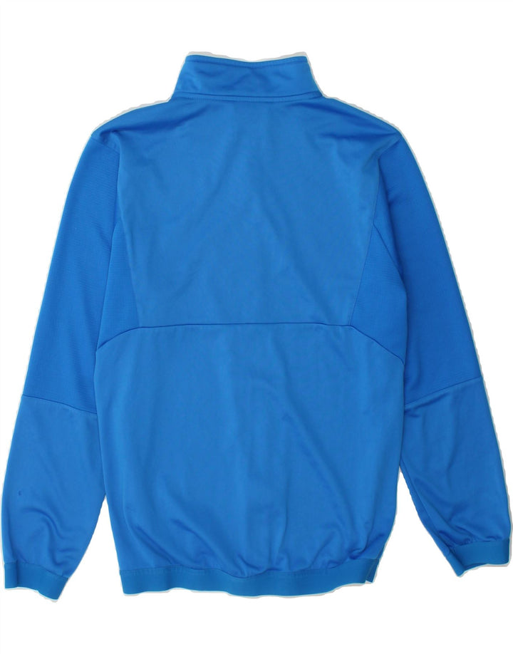 PUMA Boys Dri Fit Tracksuit Top Jacket 13-14 Years Blue Vintage Puma and Second-Hand Puma from Messina Hembry 