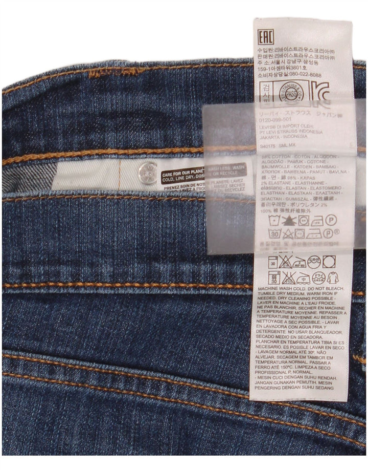 Męskie proste dżinsy Levi's W33 L30 Niebieskie bawełniane