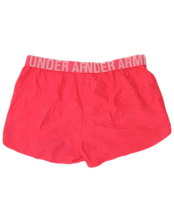 Damskie spodenki sportowe Under Armour Heat Gear Graphic UK 14, duże, różowe