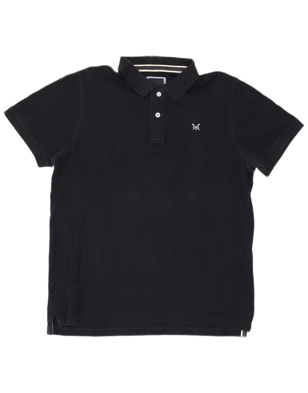 Crew Clothing Męska koszulka polo XL, granatowa, bawełniana