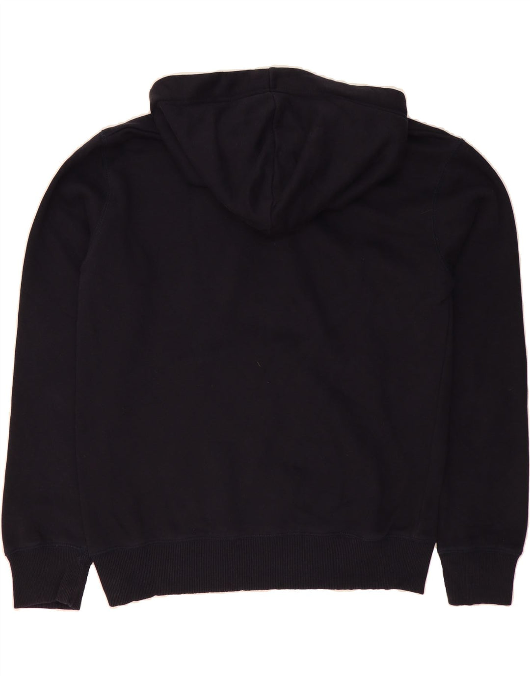 FRENCH CONNECTION Mens Hoodie Jumper Medium Navy Blue Cotton Vintage French Connection and Second-Hand French Connection from Messina Hembry 