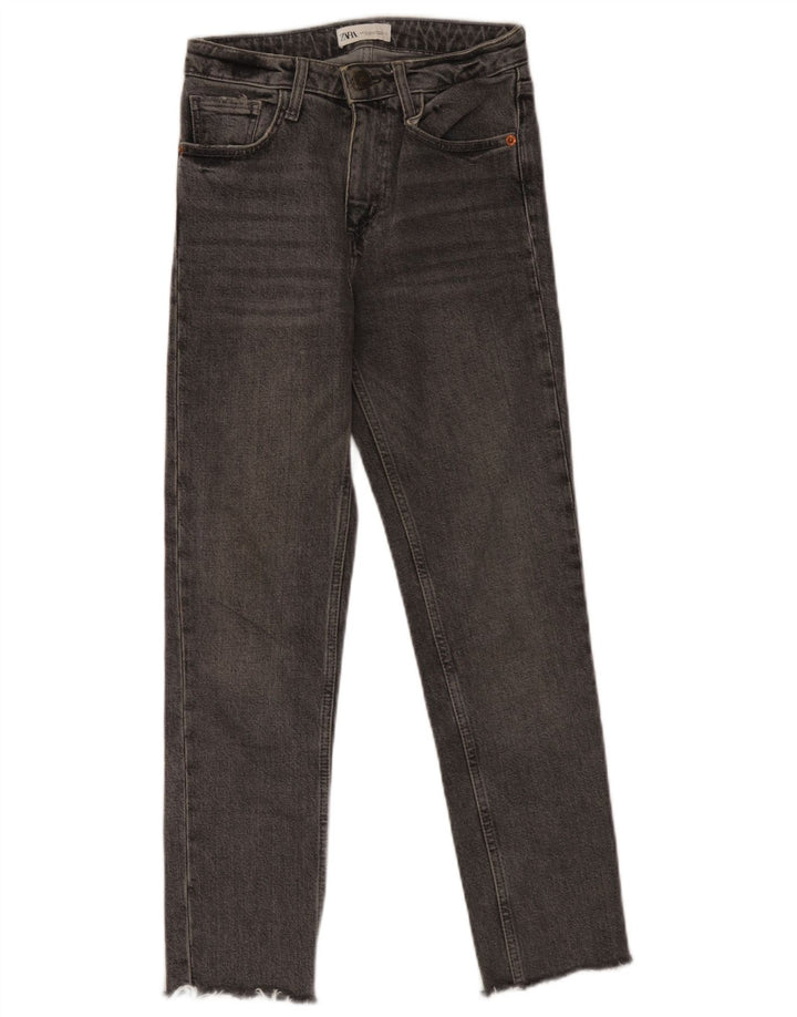 Dżinsy damskie Zara EU 34 2XS W24 L26 szare