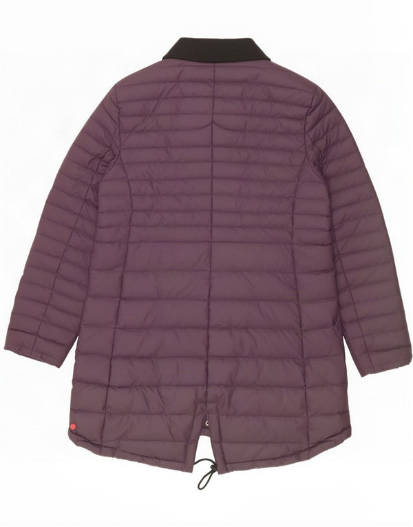 Hunter Womens Padded Coat UK 14 Medium Purple Polyester