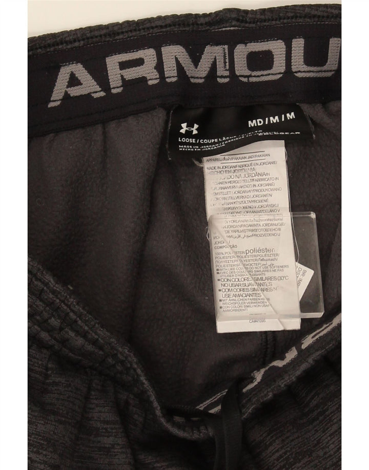 Męskie spodnie dresowe Under Armour Cold Gear, średnioszare, nakrapiane