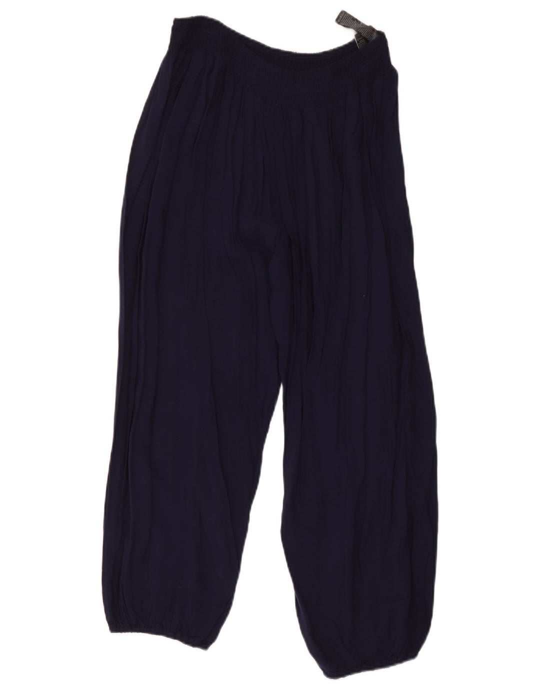 Marks & Spencer Damskie spodnie joggery o krótkim kroju, duże, W30 L23, granatowe