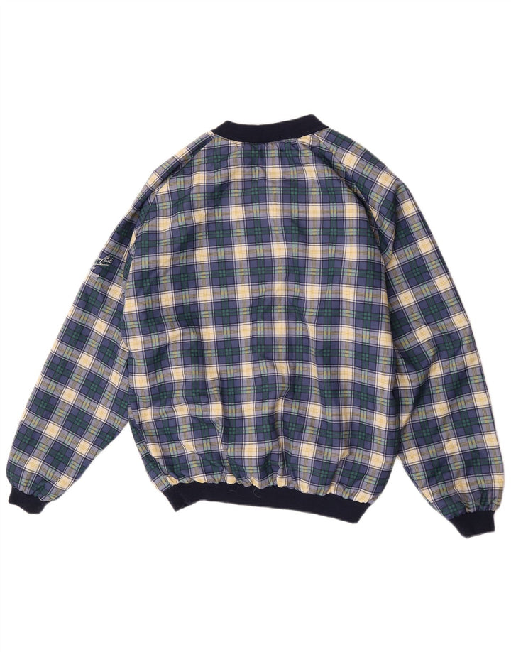 Bluza męska Bruce Clark, bawełniana, w średnią granatową kratkę